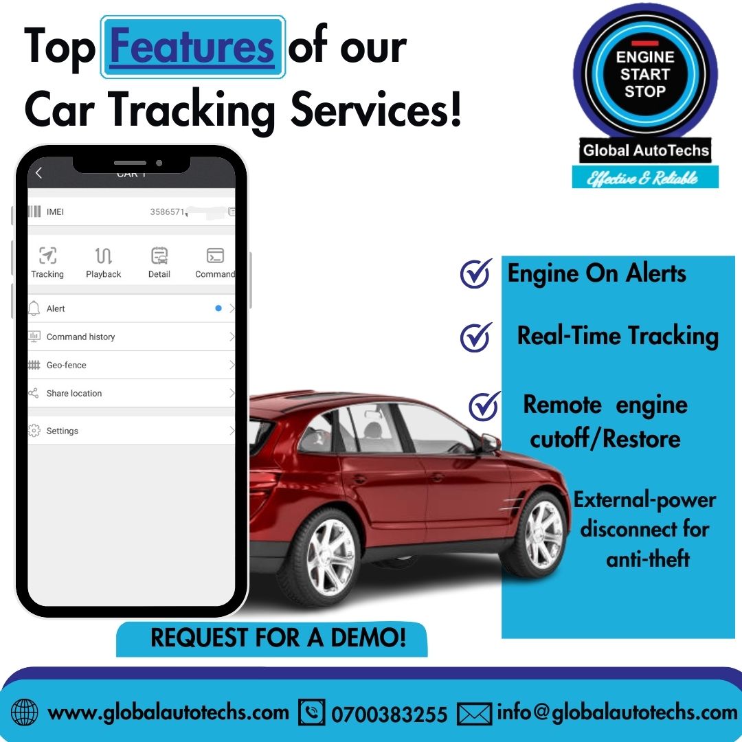 these are major features of realtime vehicle tracking